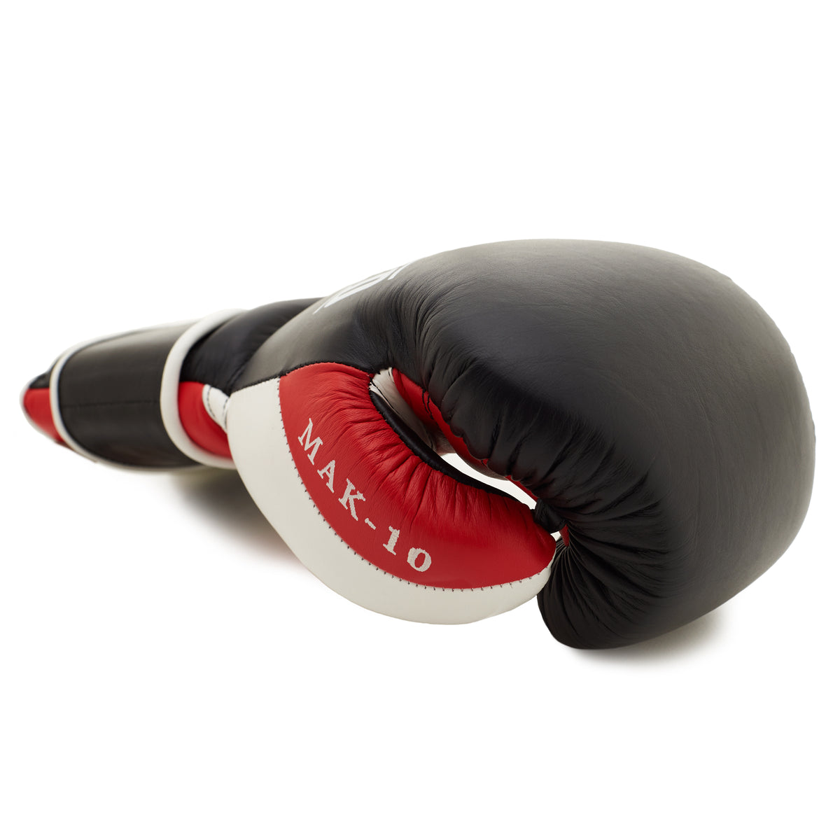MAK-10 BOXING GLOVES - 12OZ / 16OZ - BLACK / RED