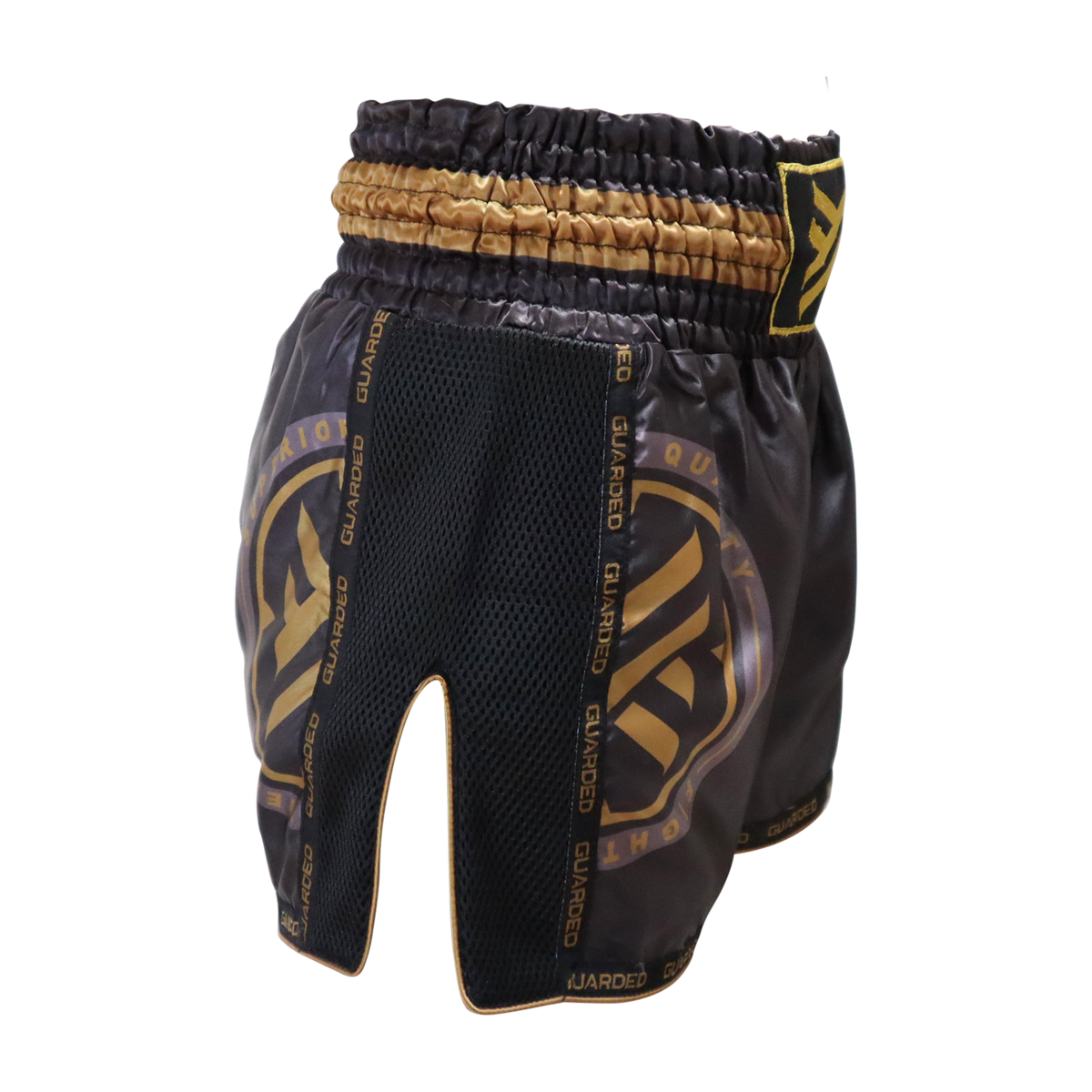 MUAY THAI SHORTS - BLACK / GOLD