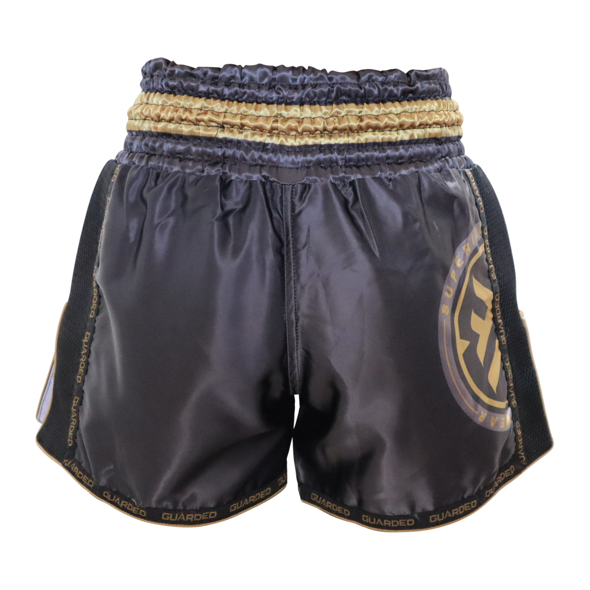 MUAY THAI SHORTS - BLACK / GOLD