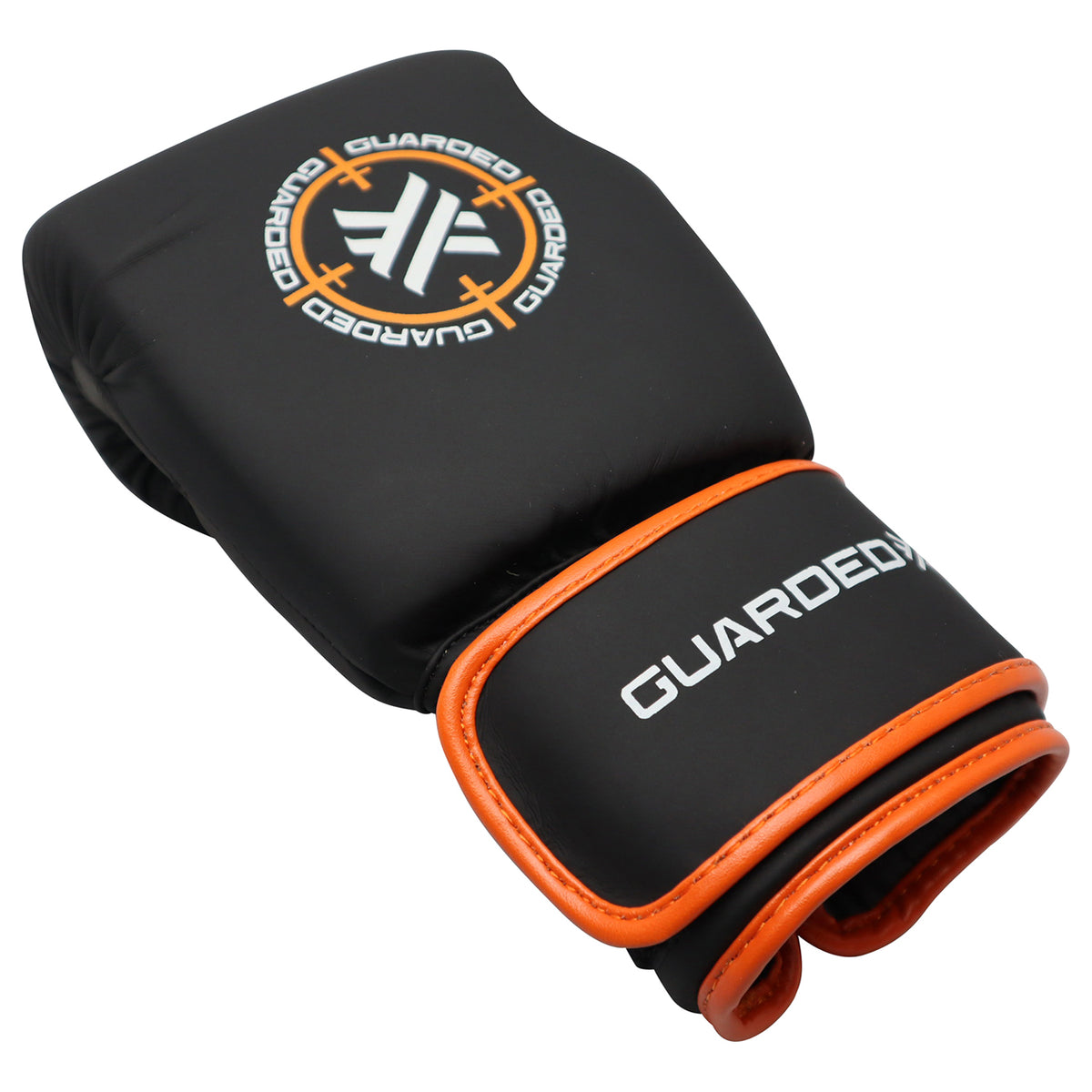 KIDS BOXING GLOVES - TOMAHAWKS - 6OZ - MATTE BLACK / ORANGE