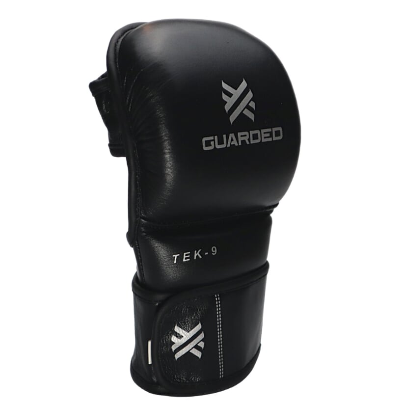 TEK-9 MMA SPARRING GLOVES - 7OZ - BLACK