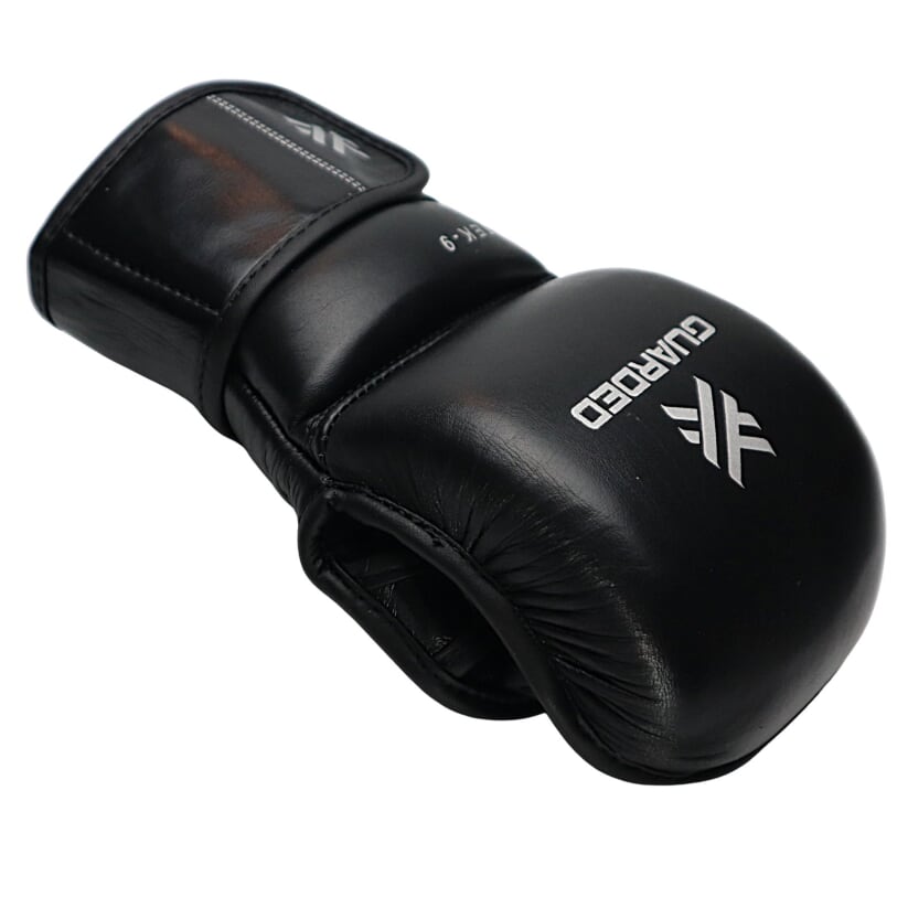 TEK-9 MMA SPARRING GLOVES - 7OZ - BLACK
