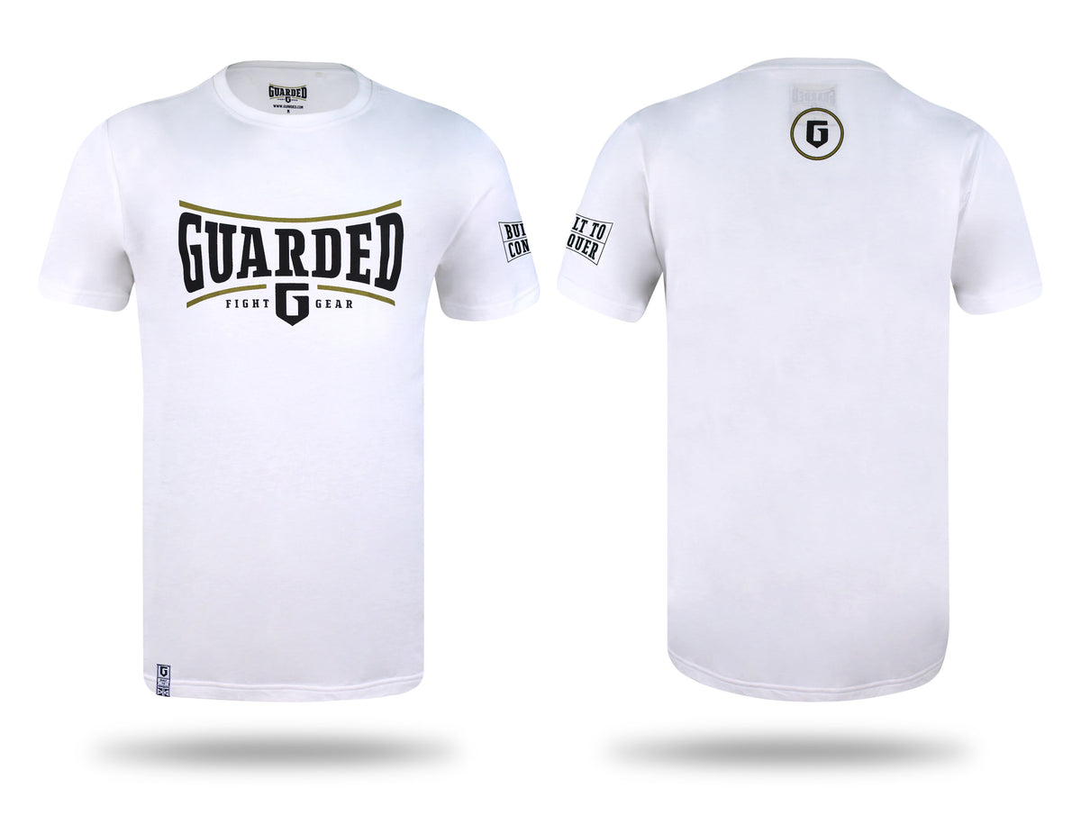 T-SHIRT - BUILT TO CONQUER SERIES 1 - BLACK OR WHITE